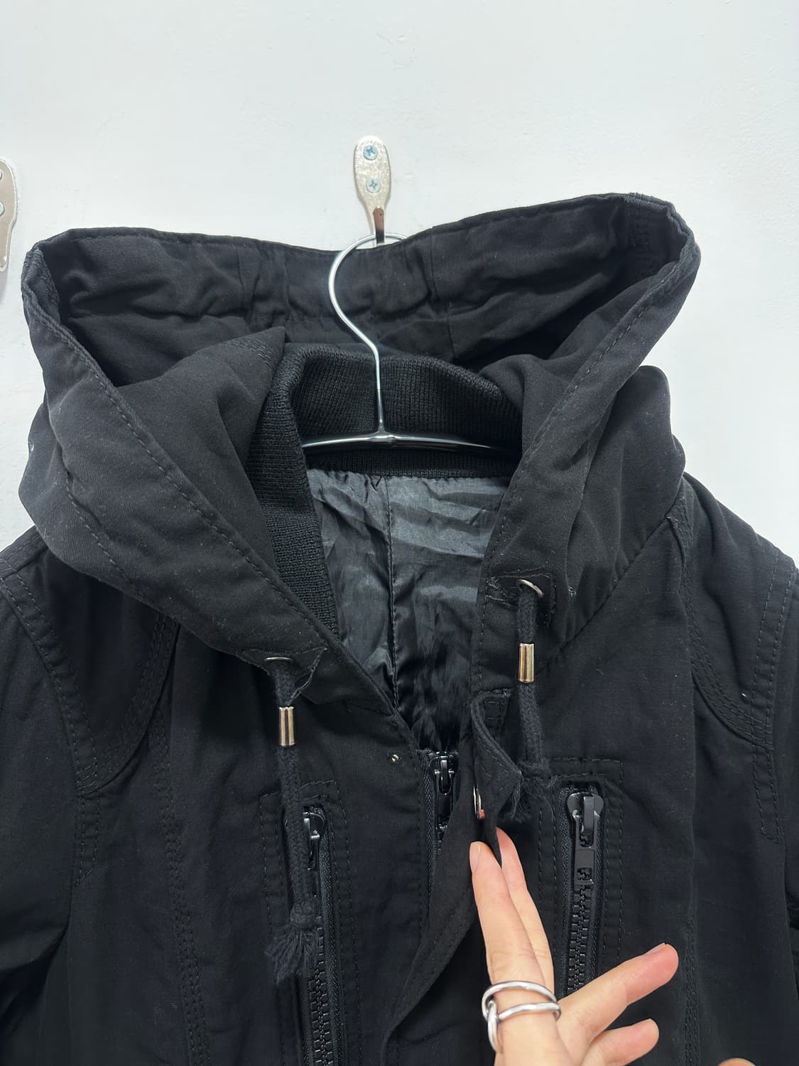 Angelina multi pocket 2 way bono jacket 상품이미지9