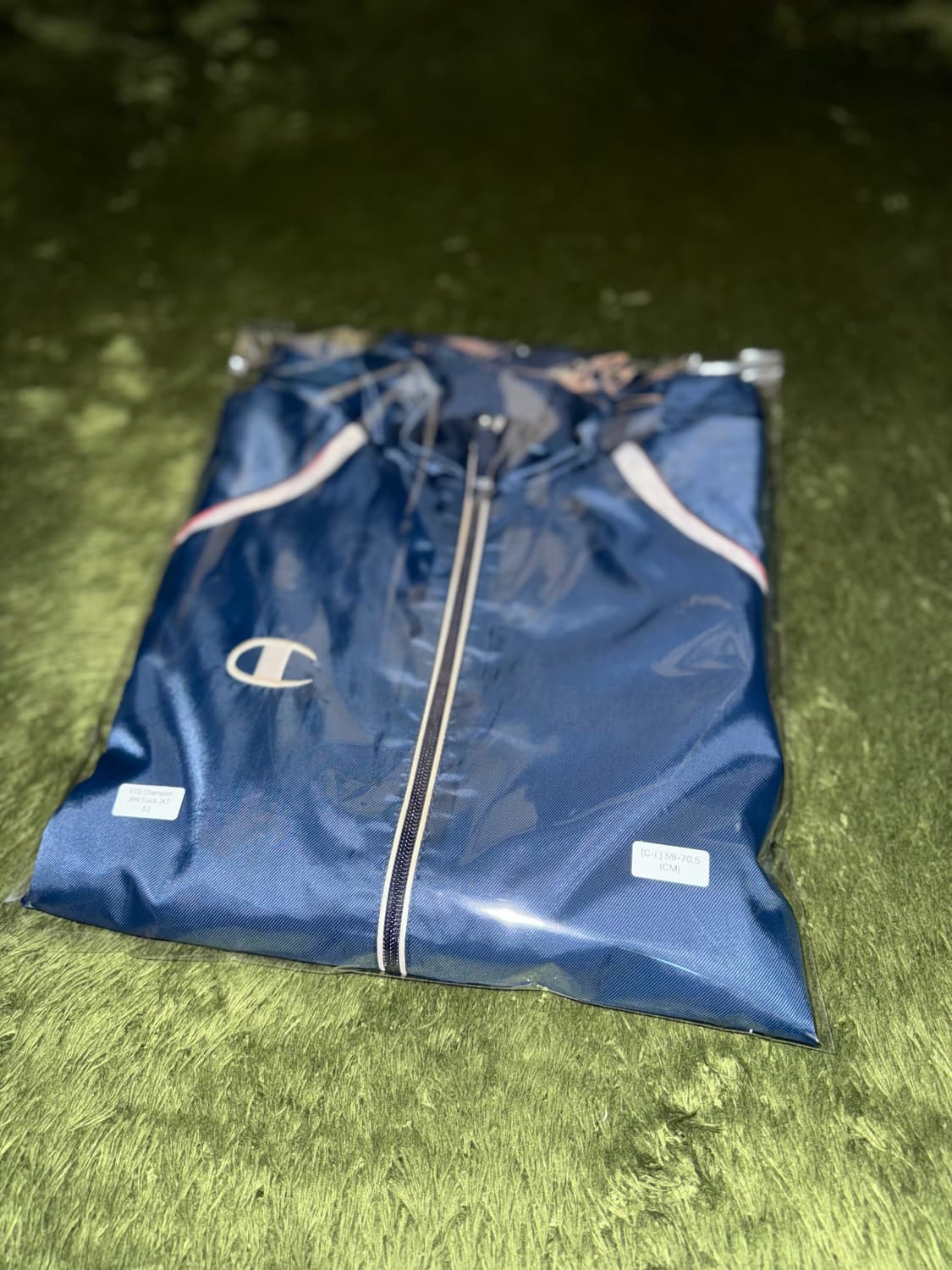 [L] 챔피온 재팬 엠브로이더리 로고 트랙 자켓 네이비 상품이미지10