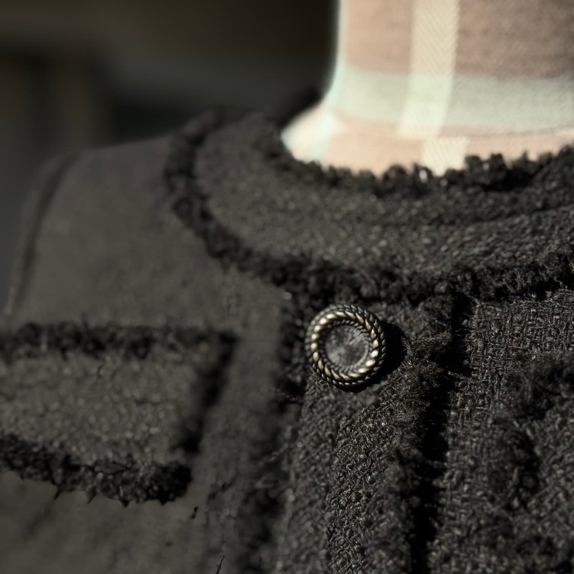 아뜨랑스 레블랑크 트위드 드레스 S 상품이미지8