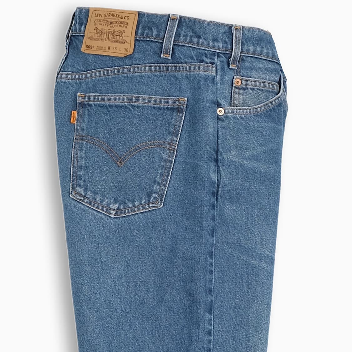 리바이스 505 오렌지탭 진청 90s 35사이즈 OR5053663 상품이미지5