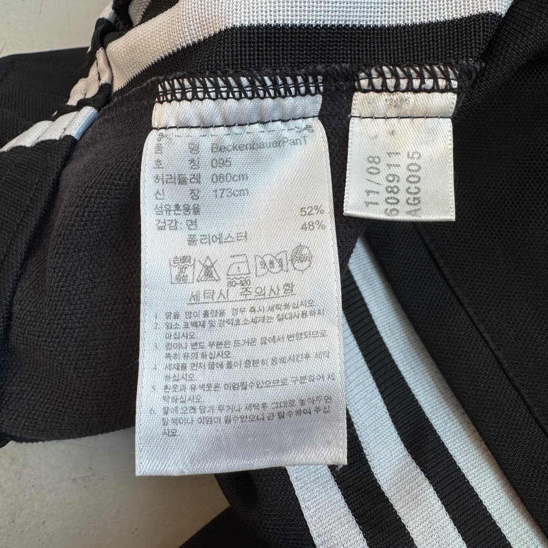 아디다스 파이어버드 삼선 올드스쿨 트랙팬츠 블랙 상품이미지6