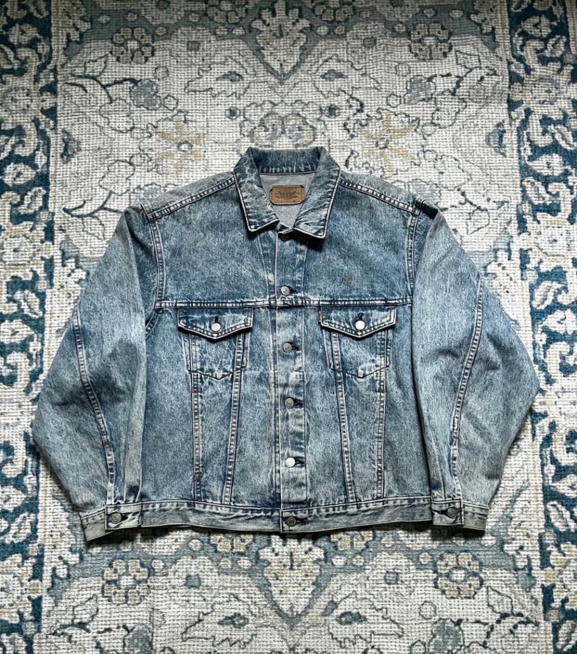 80's levis trucker 3세대 트러커 오렌지탭 상품이미지1