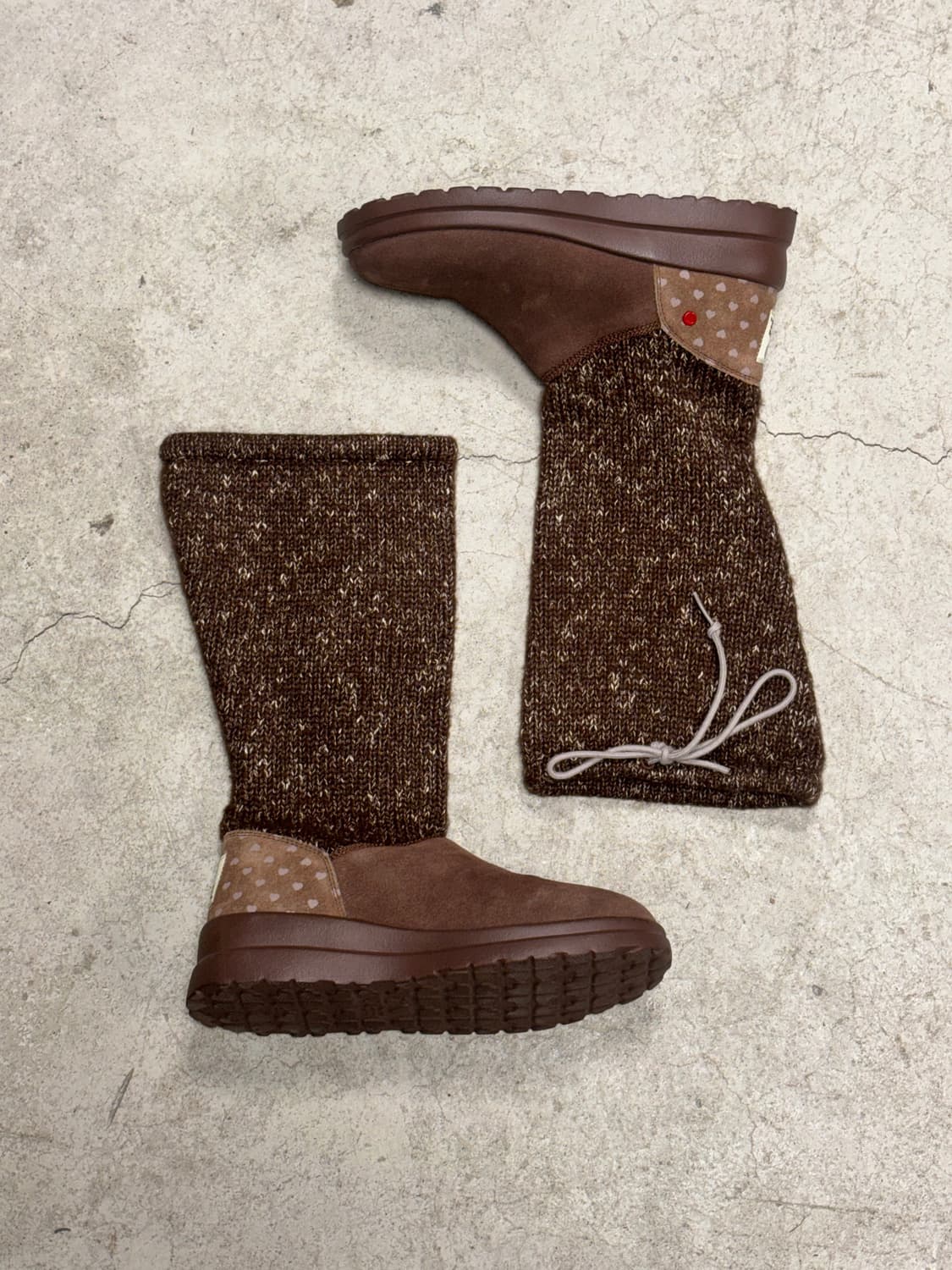 어그 스웨이드 니트 부츠 상품이미지10