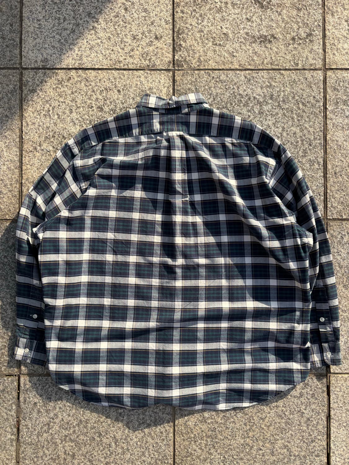 90s 폴로 빅셔츠 체크셔츠 상품이미지6