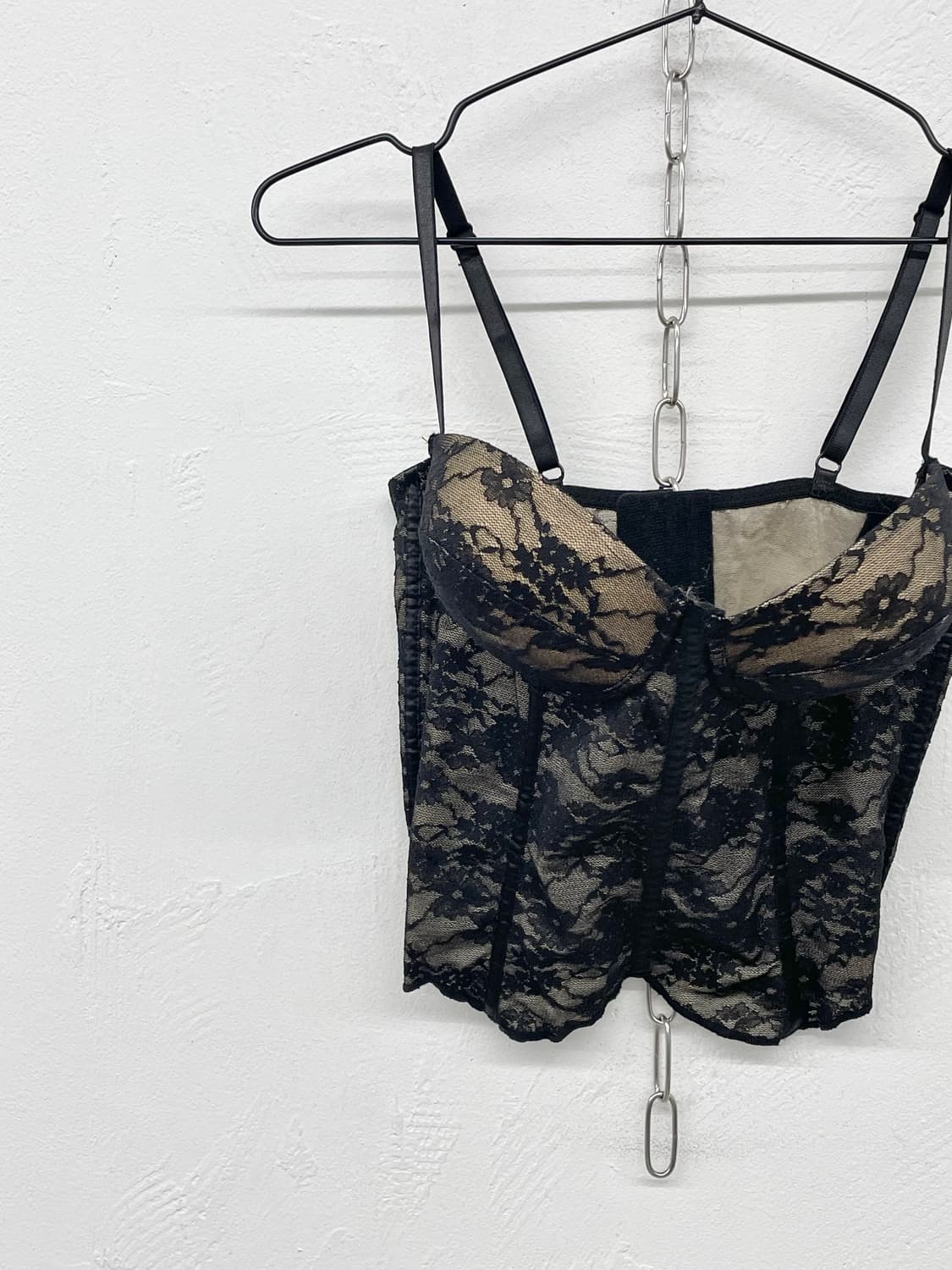 블랙 레이스 코르셋 상품이미지5