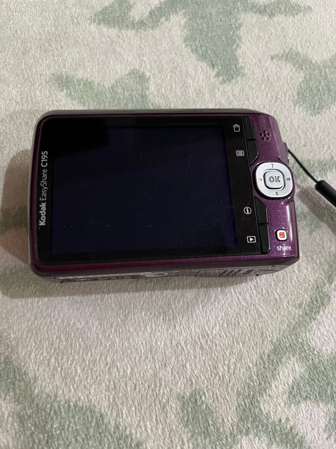 코닥 c195 퍼플 빈티지 디카 카메라  상품이미지2