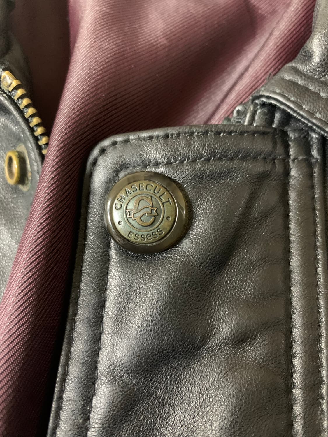 90s 양가죽 봄버자켓 상품이미지4