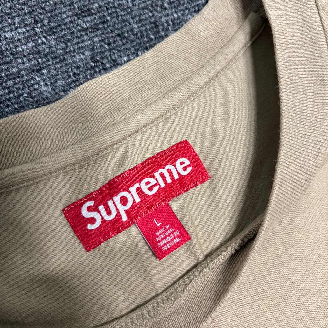 슈프림 인타르시아 24ss 반팔티 상품이미지3