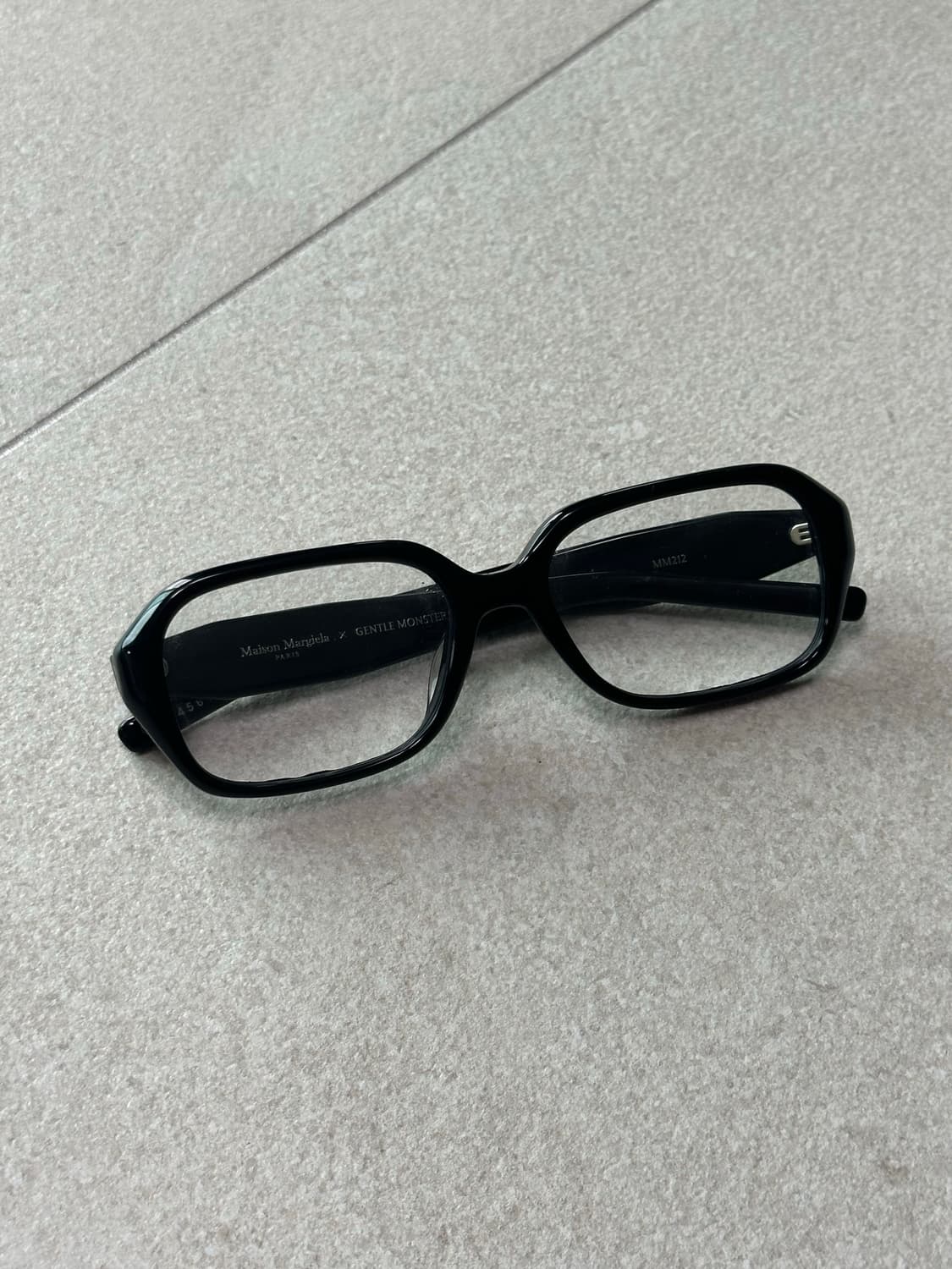 Margiela X Gentle Monster MM212 클리어 블랙 상품이미지1