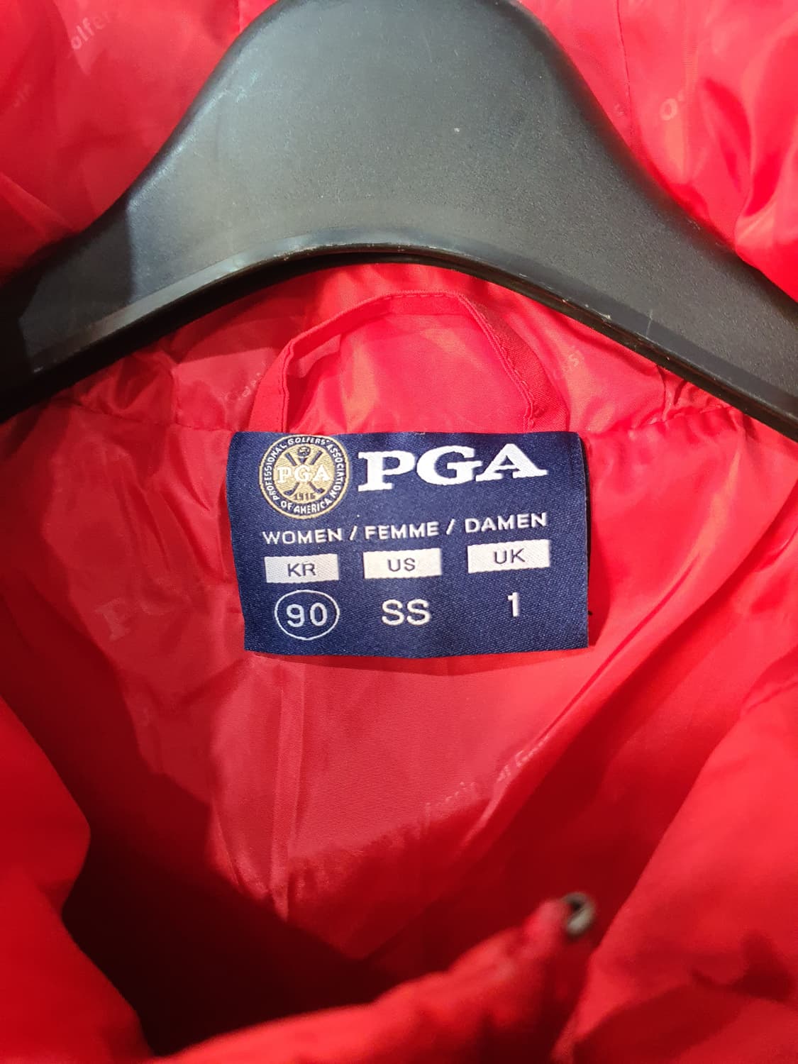 PGA 골프 여성 덕다운 후드 베스트 상품이미지4