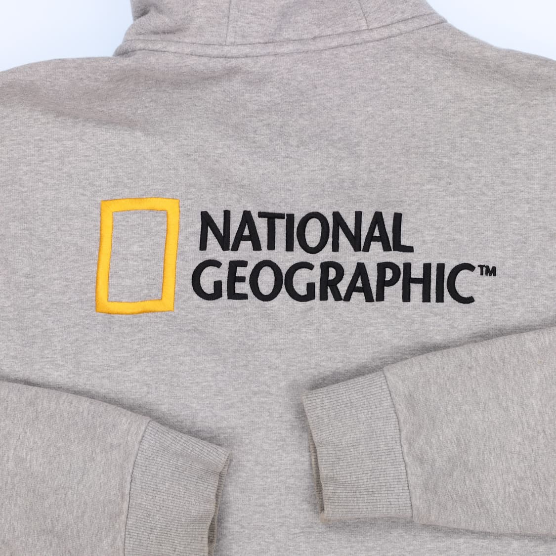 [2XL] 내셔널지오그래픽 남성 그레이 후드 집업 자켓 N7079 상품이미지3