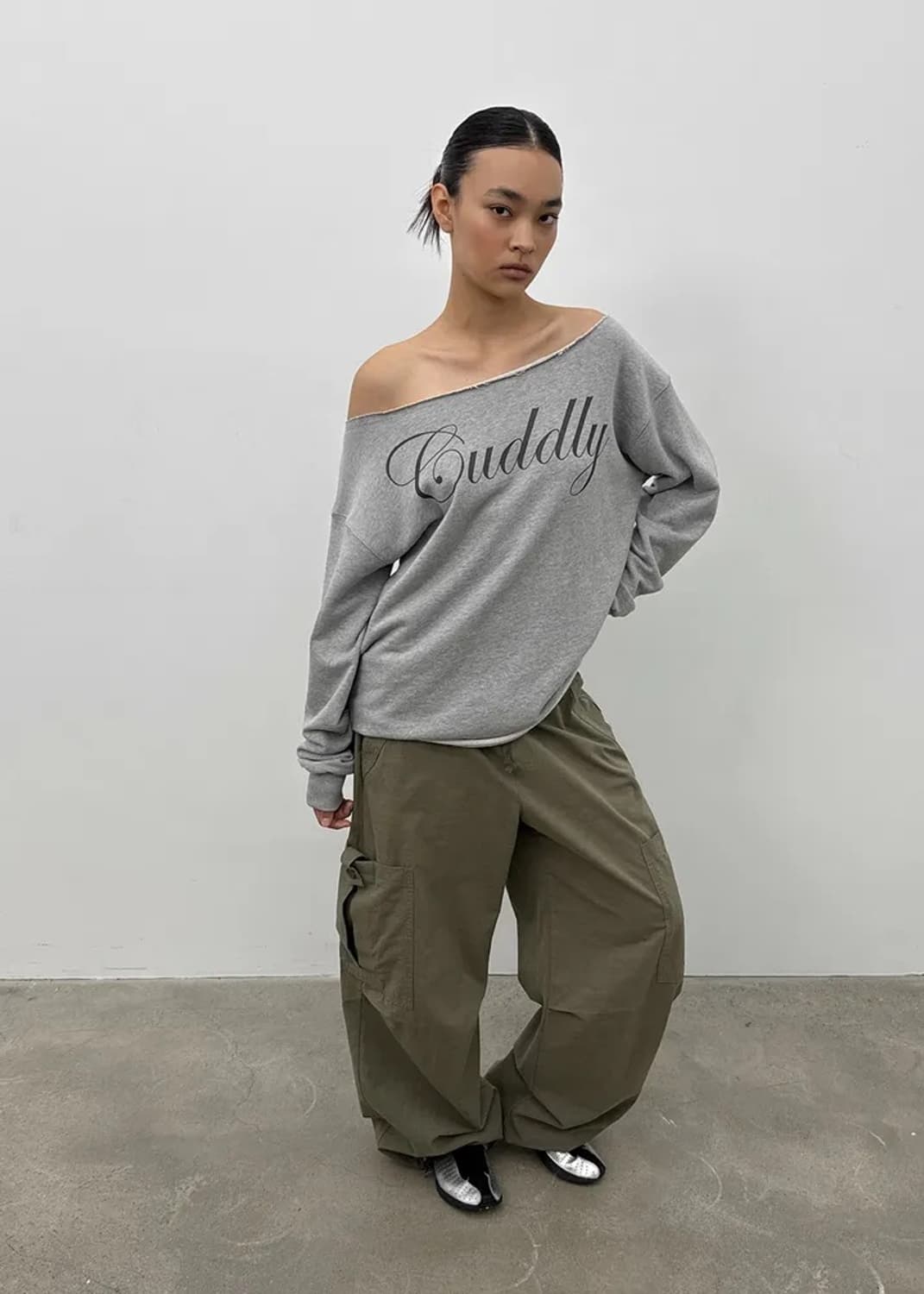 (MADE) 블랙업 트레트 스트링 카고 팬츠 상품이미지2