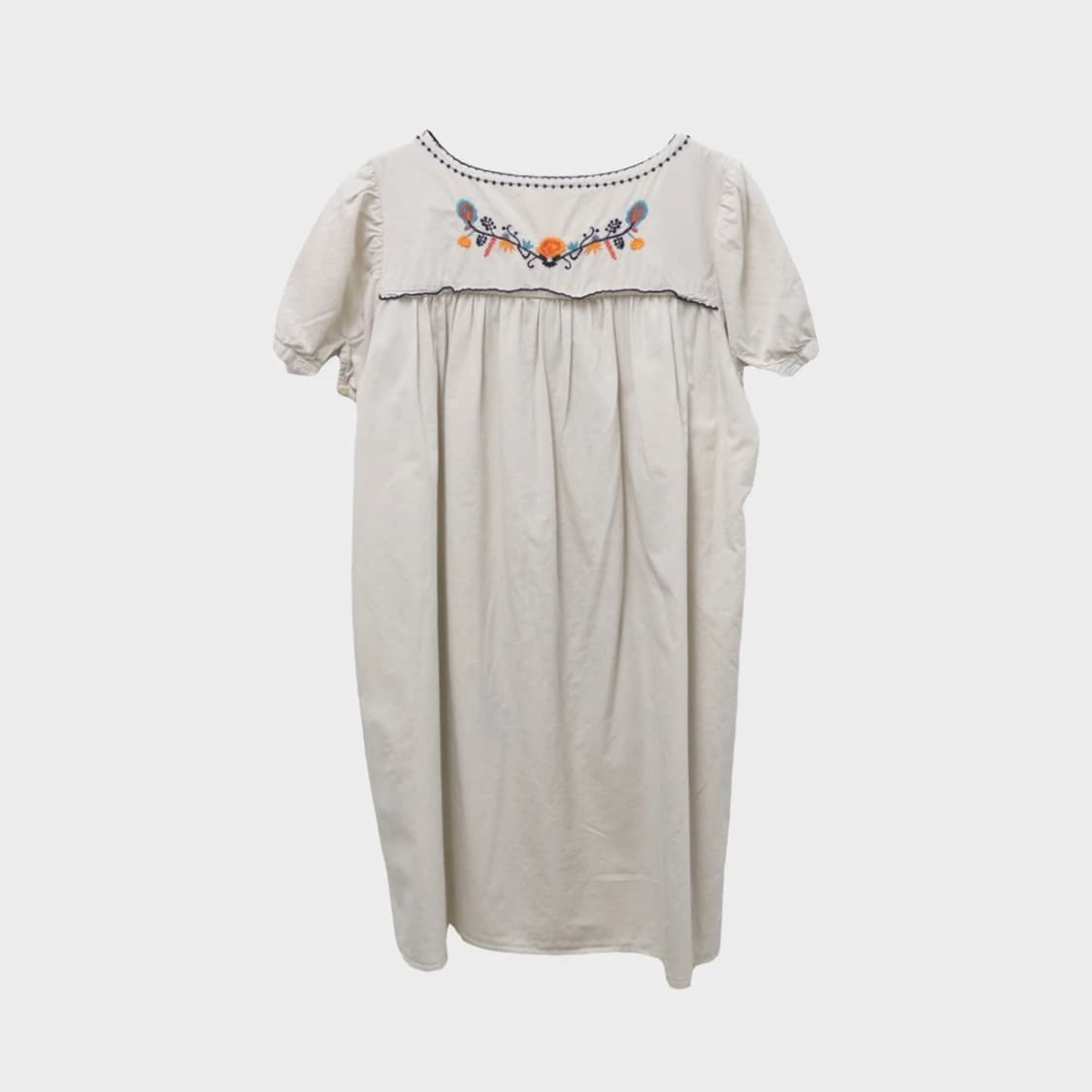 JEANASIS 모리룩 플라워 자수 원피스 66078 상품이미지2