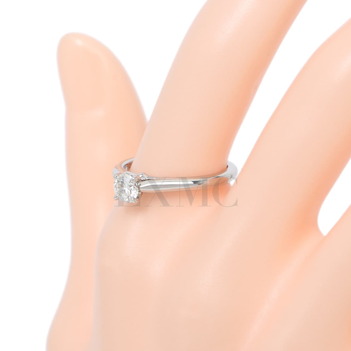 까르띠에 웨딩링 1895 솔리테어, 브릴리언트 컷 다이아 0.35캐럿 반 상품이미지7