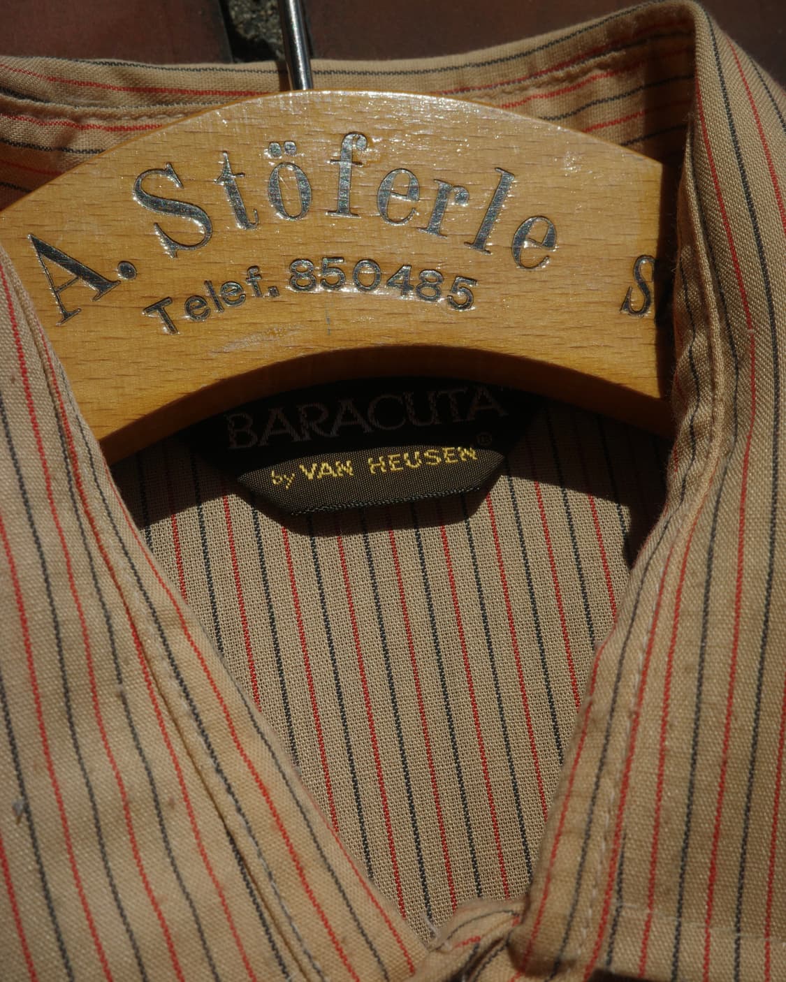 60s Baracuta by Van Heusen 스트라이프 드레스 셔츠 상품이미지2
