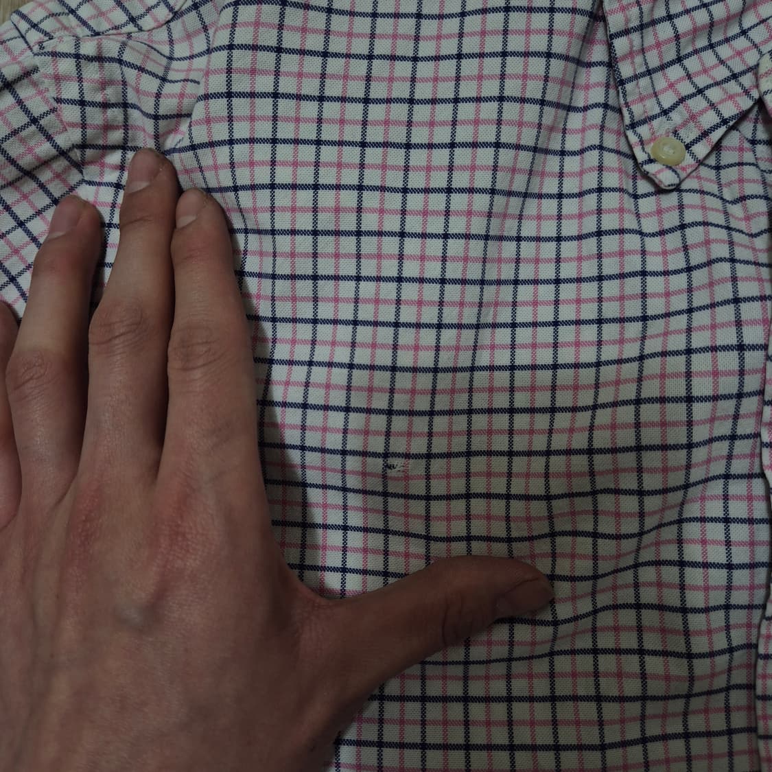 폴로 랄프로렌 스몰포니 옥스포드 체크 셔츠 S(90) 상품이미지6