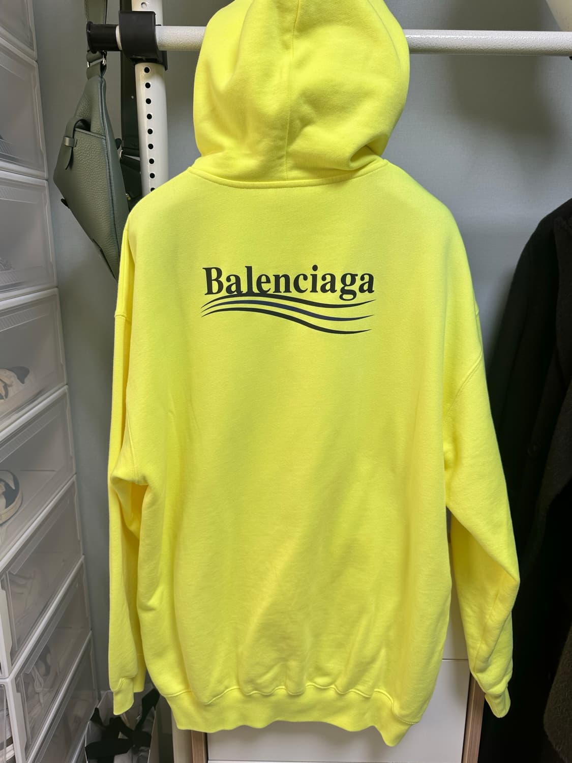 발렌시아가 후드 s 사이즈 1회착 상품이미지2