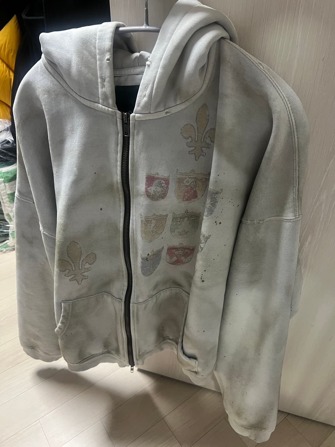 [2]언더마이카 메디블 인시그니아 프린티드 후드집업 상품이미지2