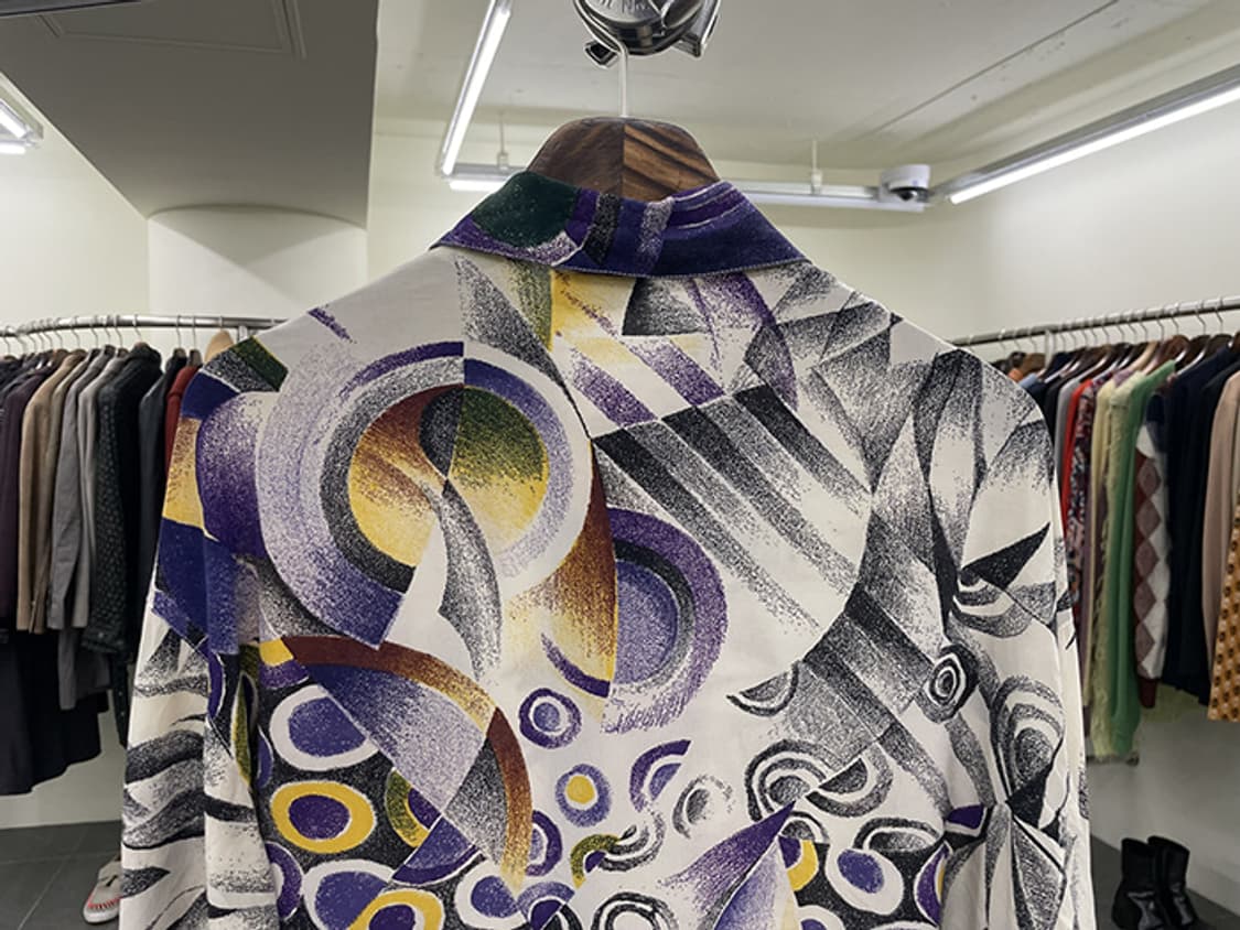 90'S GIANNI VERSACE_ silk 100% (L) 상품이미지5
