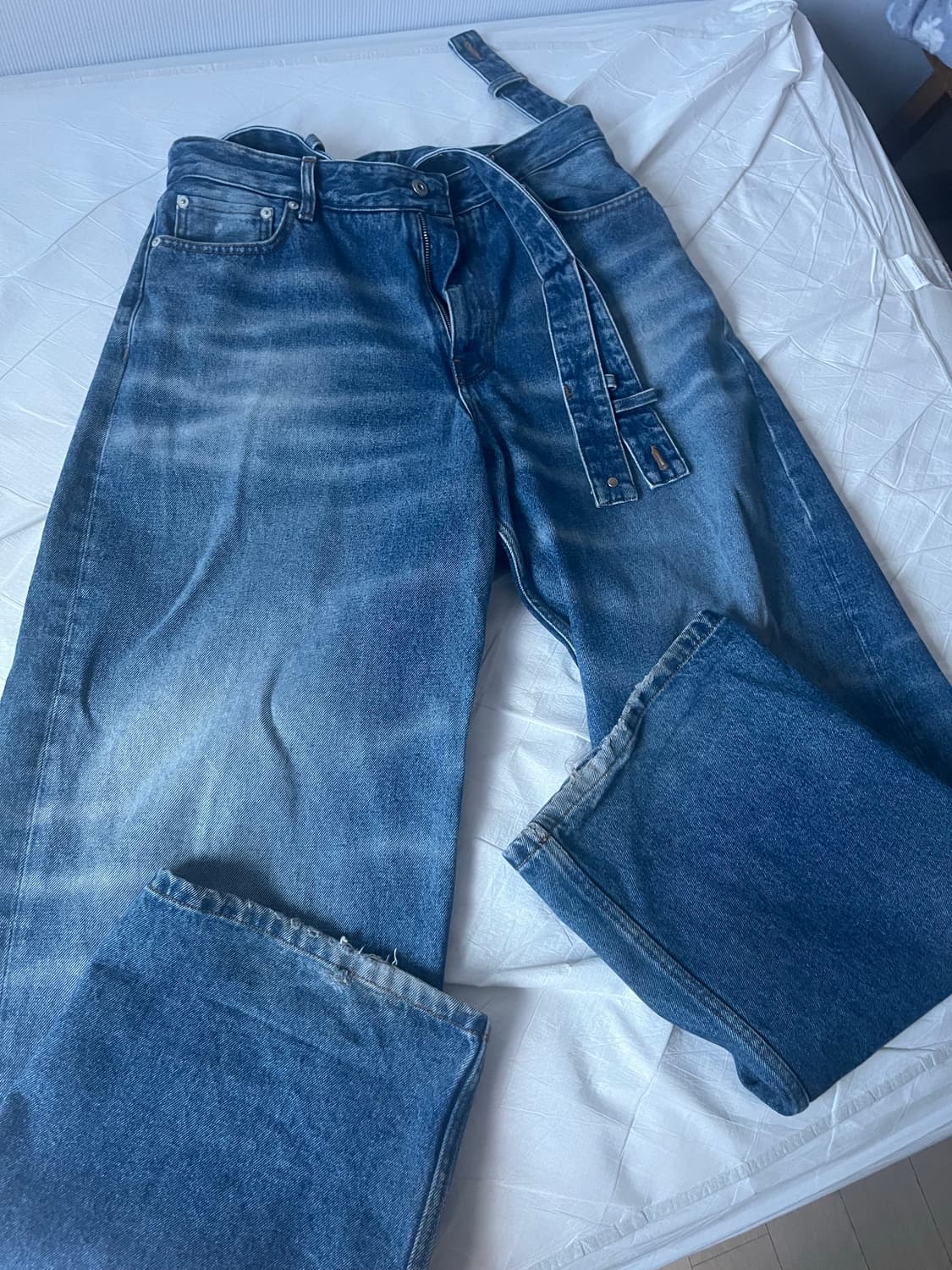 30) 와이프로젝트 더블 웨이스트 데님 상품이미지1