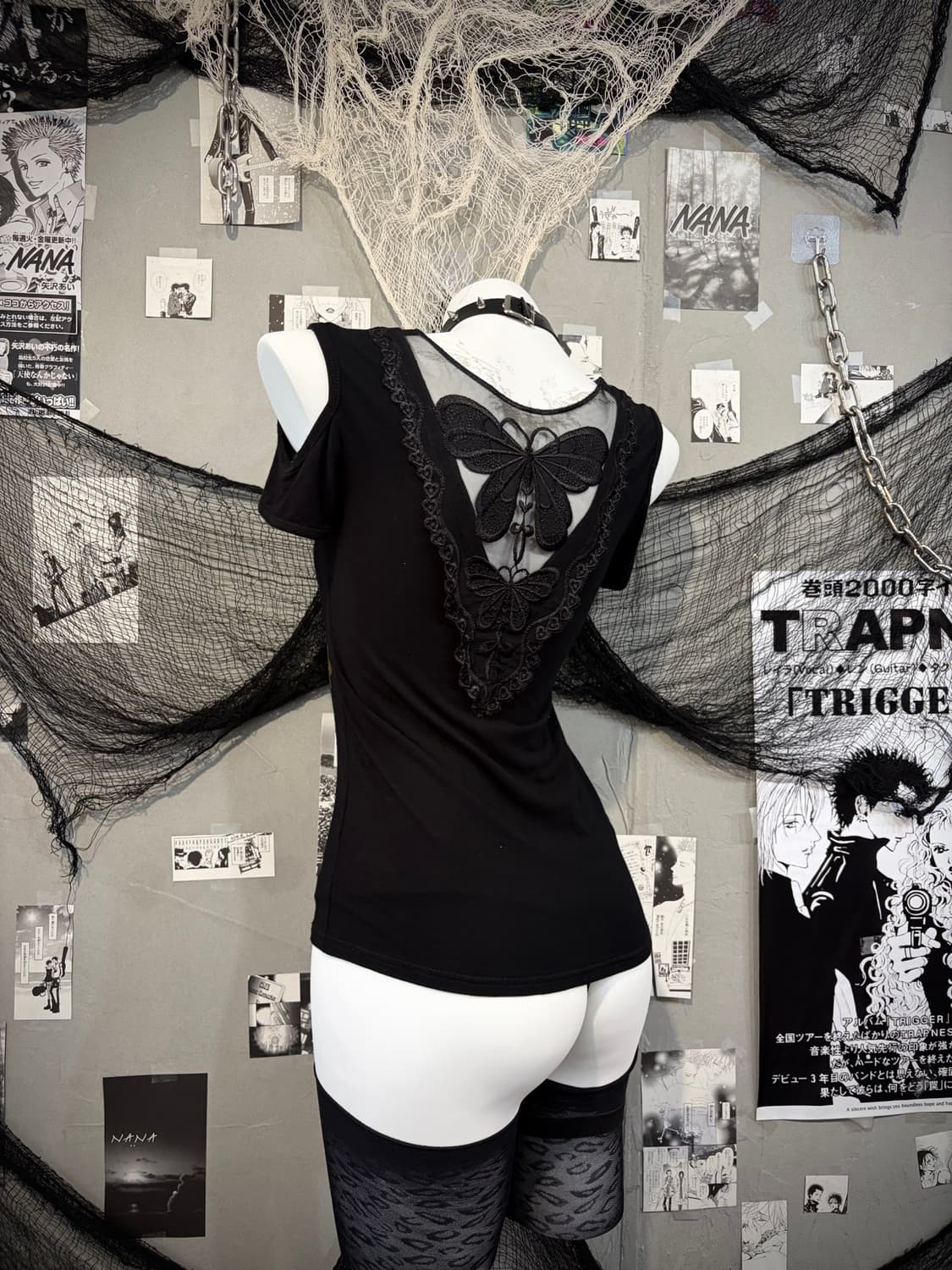 Gothic mandala cubic back lace sleeve 상품이미지8