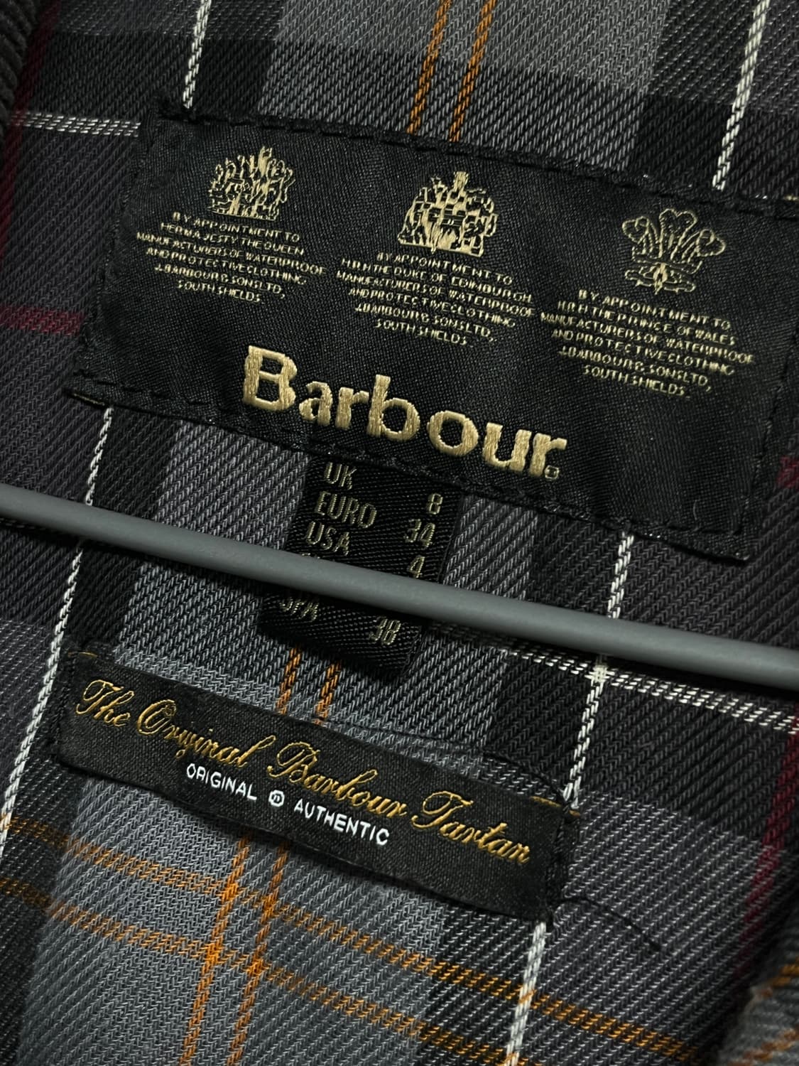 바버 왁스자켓 uk8 상품이미지2