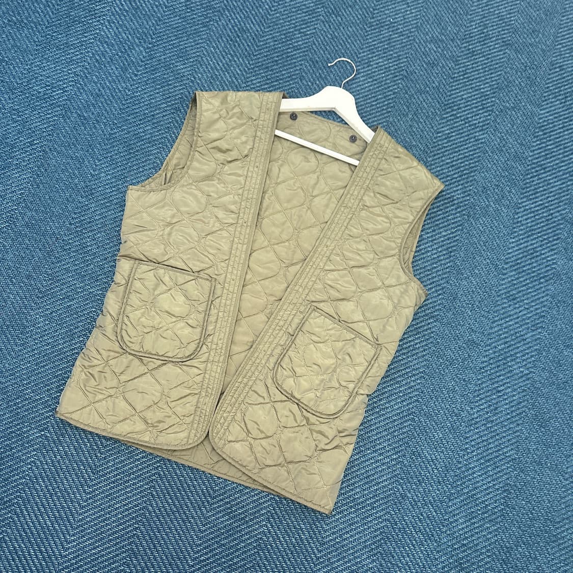 [실측100] 씨피컴퍼니 내피 퀼팅 조끼 상품이미지1