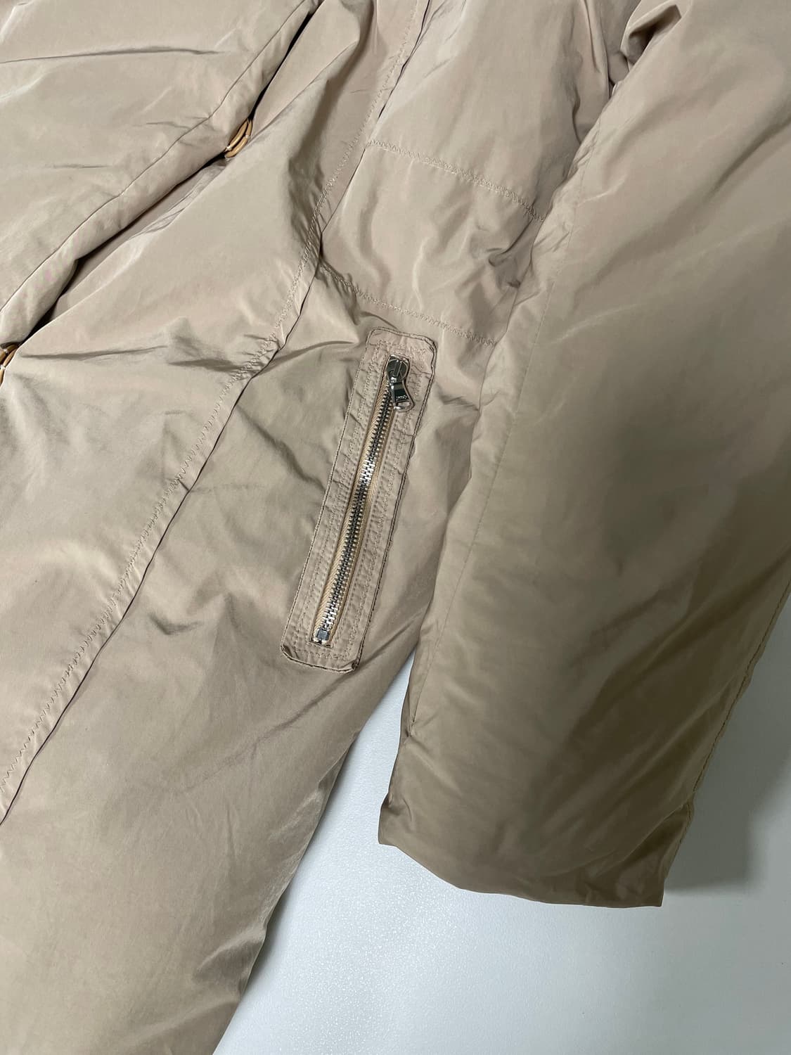 [M] 타임 숄카라 벌룬 구스 다운 롱패딩 상품이미지5