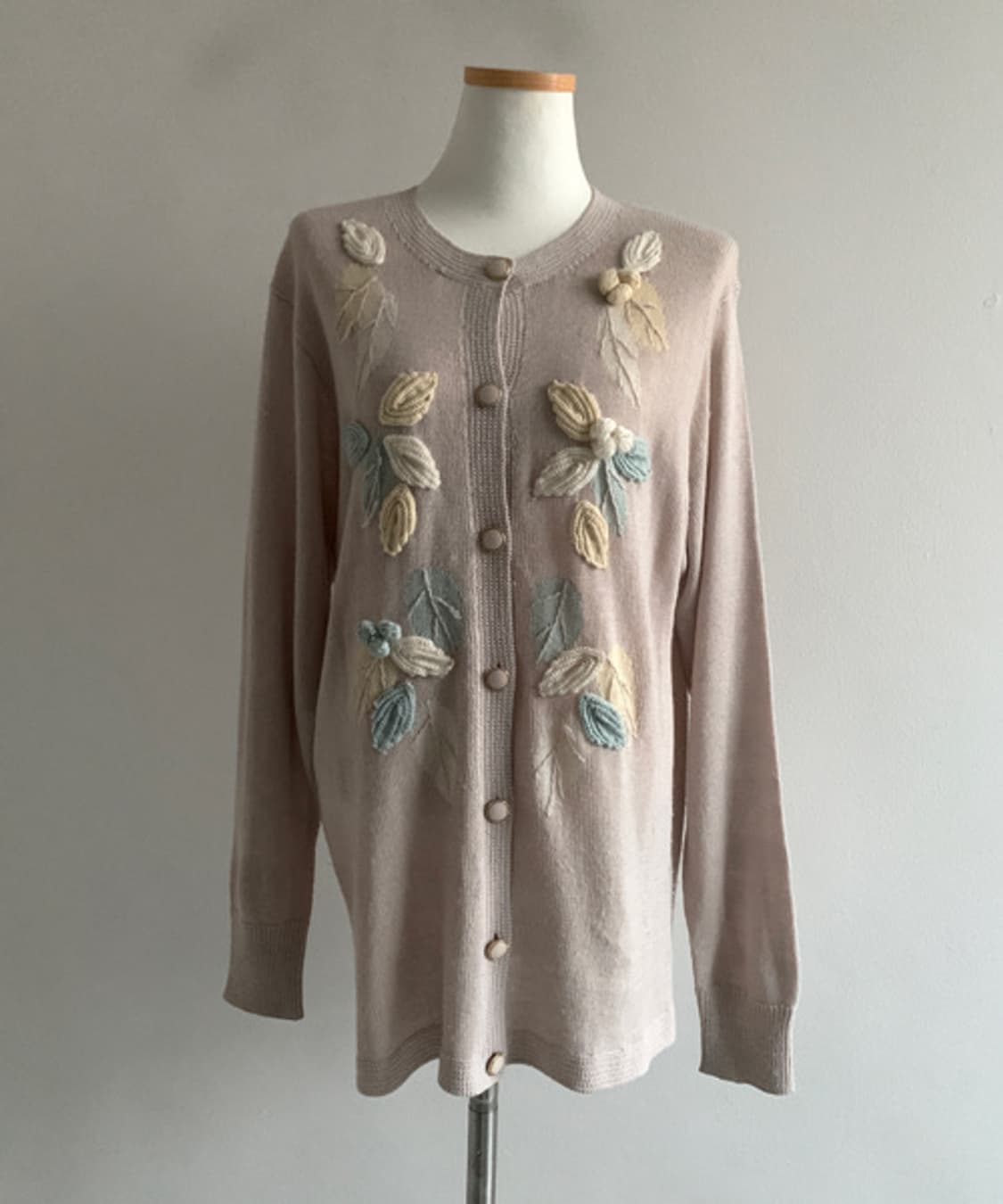 Vintage Button Embroidery Cardigan 상품이미지2