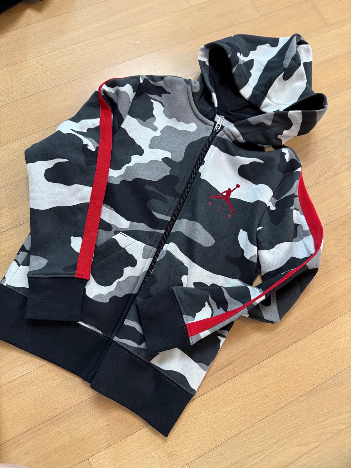 조던 키즈 카모 기모 후디 상품이미지5