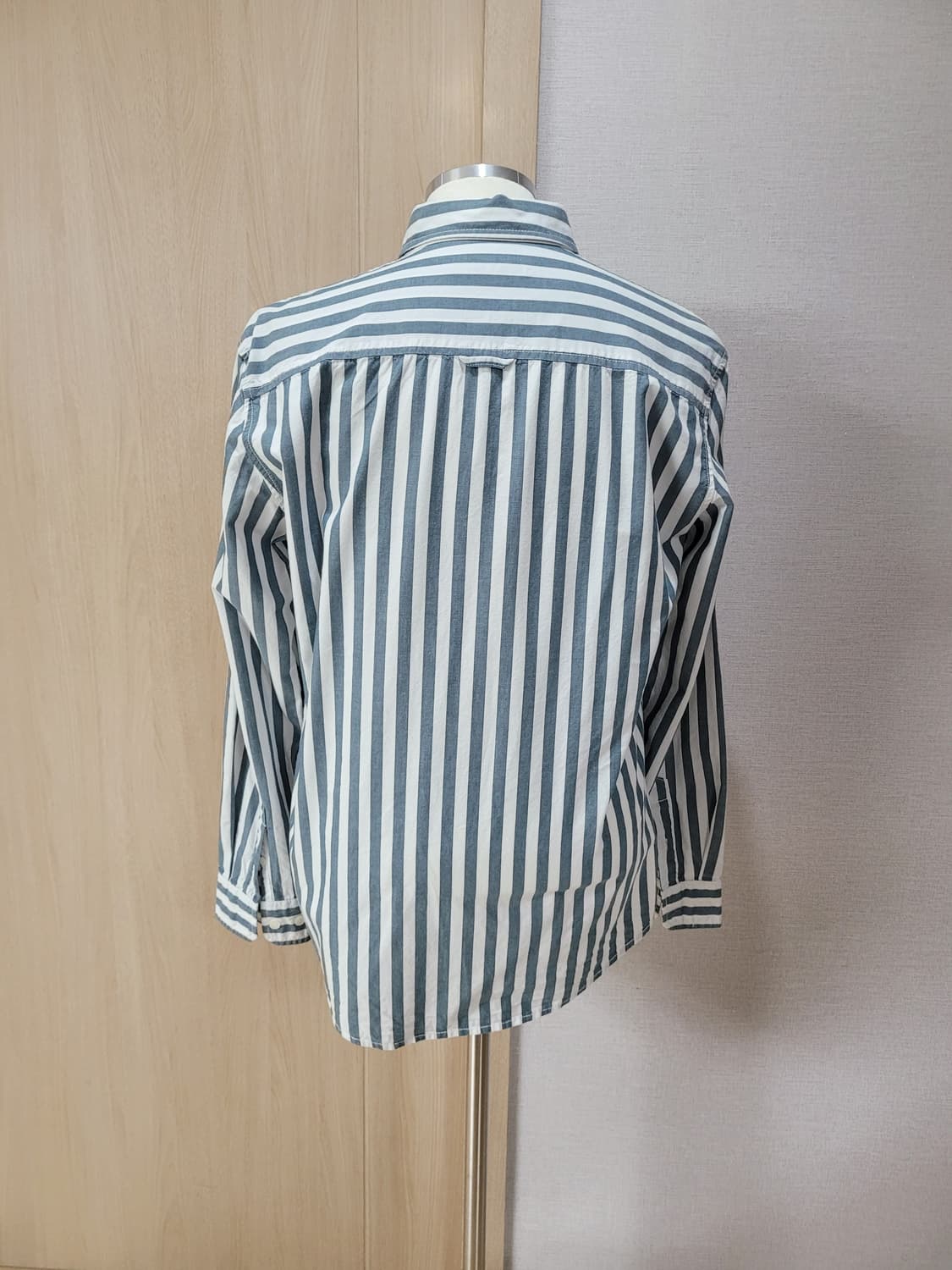 행텐 Hangten 남자 스트라이프 셔츠 105 라이트그린 상품이미지6