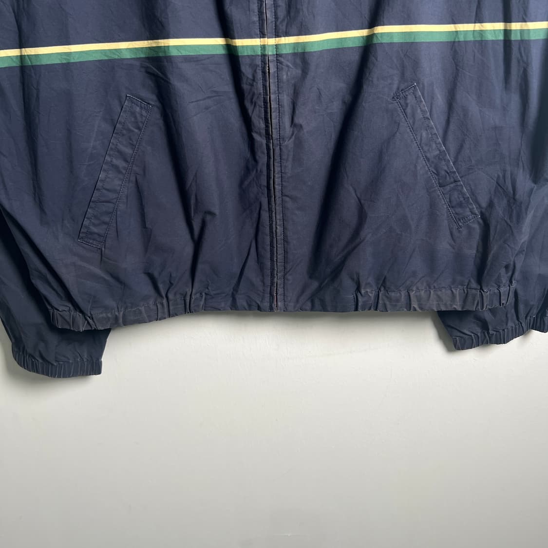 90's 폴로 랄프로렌 올드스쿨 스트라이프 스윙탑 자켓 XL 상품이미지6