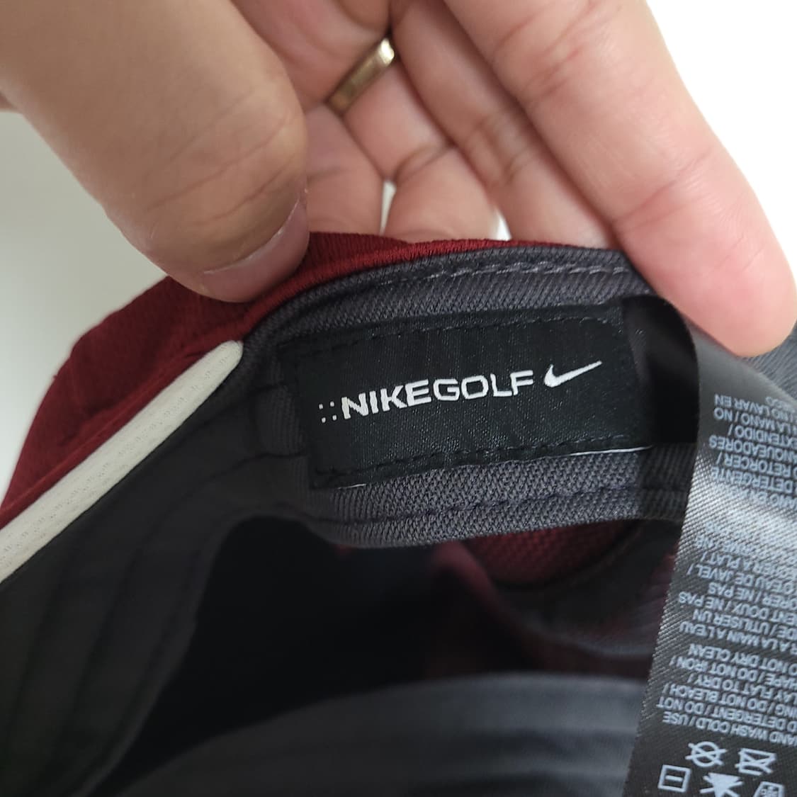 NIKE GOLF 나이키 골프 버건디 볼캡 상품이미지4