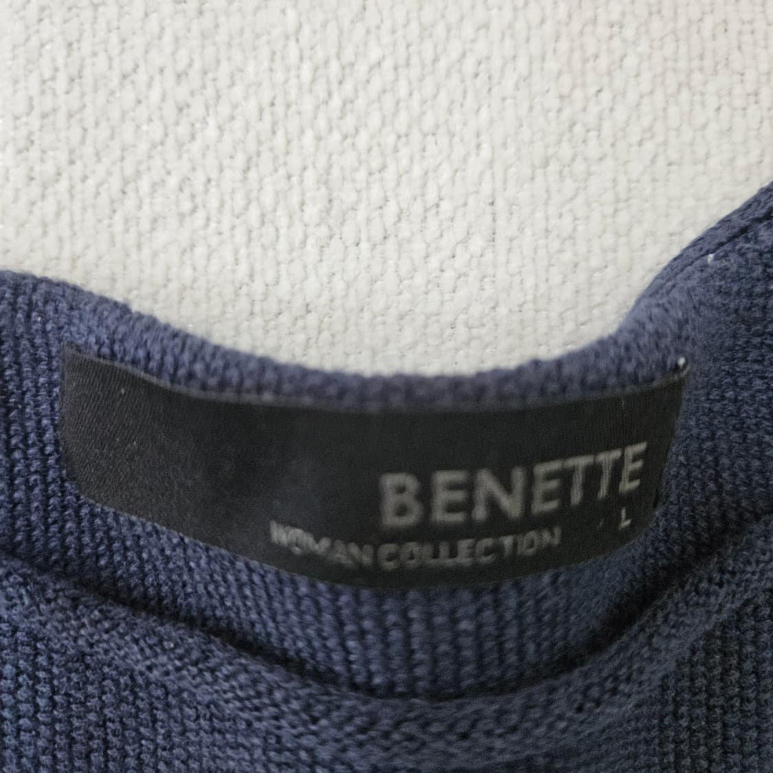 L BENETTE 여성용 니트 조끼 0305Y 상품이미지3