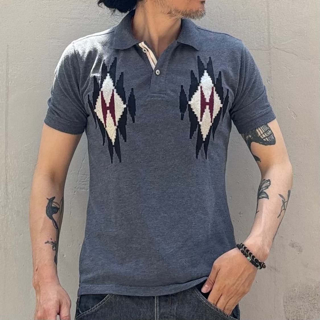 언핏 유니온 크래프트 나바호 자수 피케이티 상품이미지7