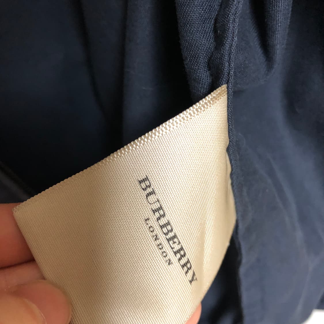 버버리 블루종 자켓 스윙톱 네이비 상품이미지6