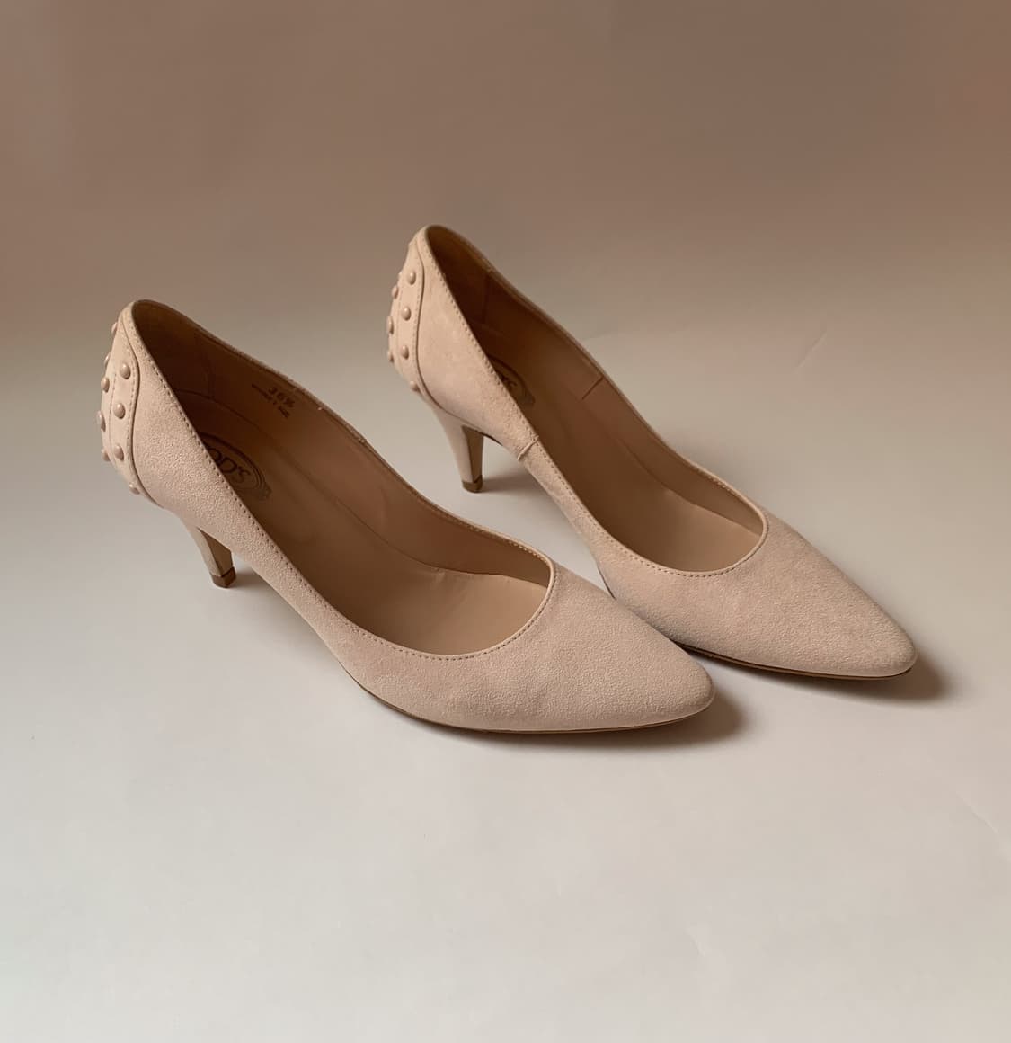 TOD‘S 토즈 여성 스웨이드 힐 EU 36.5 상품이미지1