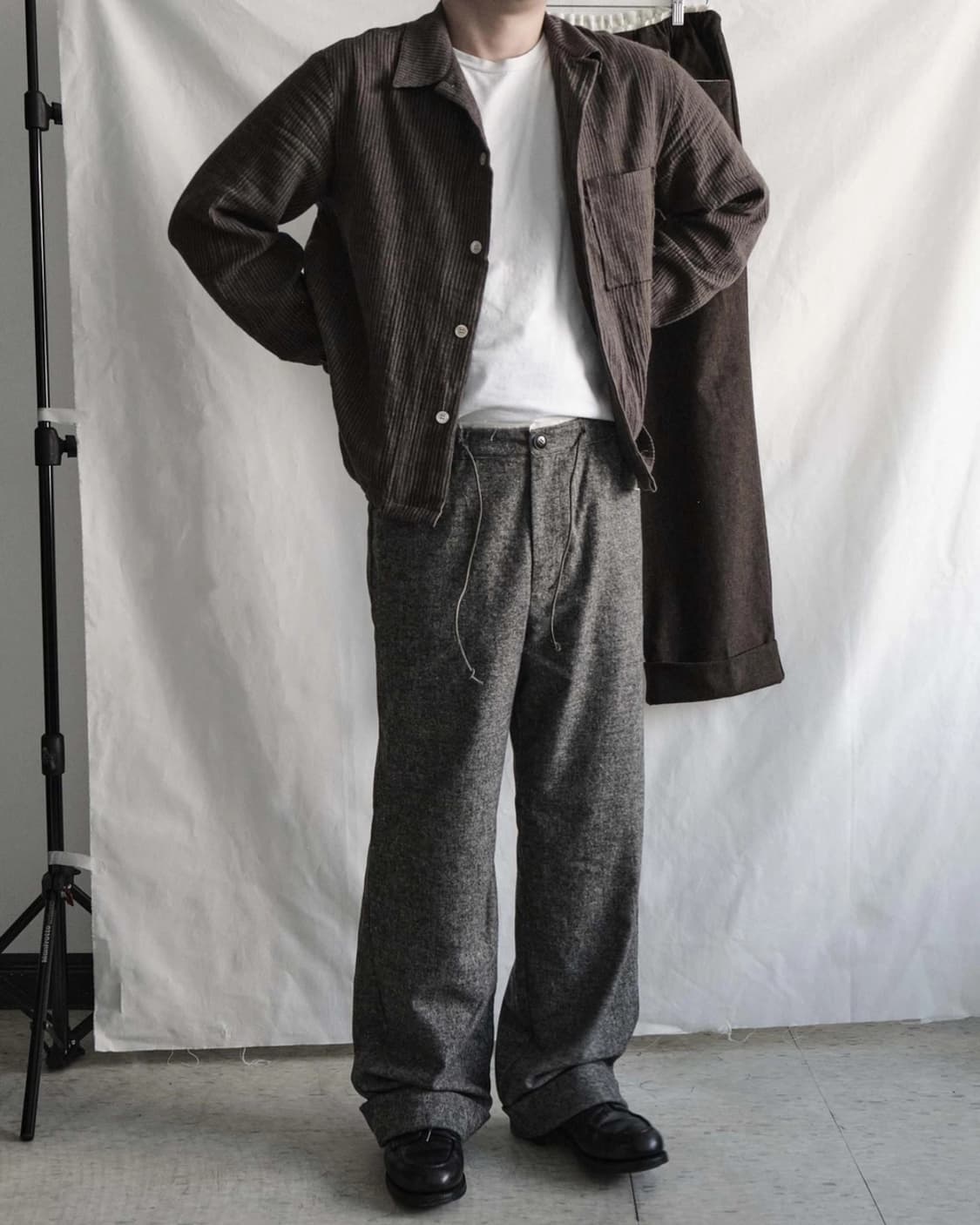 씨솔트 울 파자마 팬츠 그레이 상품이미지3