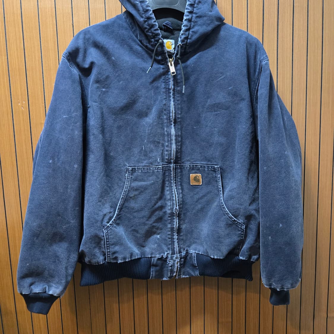 칼하트 덕 캔버스 후드 액티브 워크 자켓 XL 상품이미지1