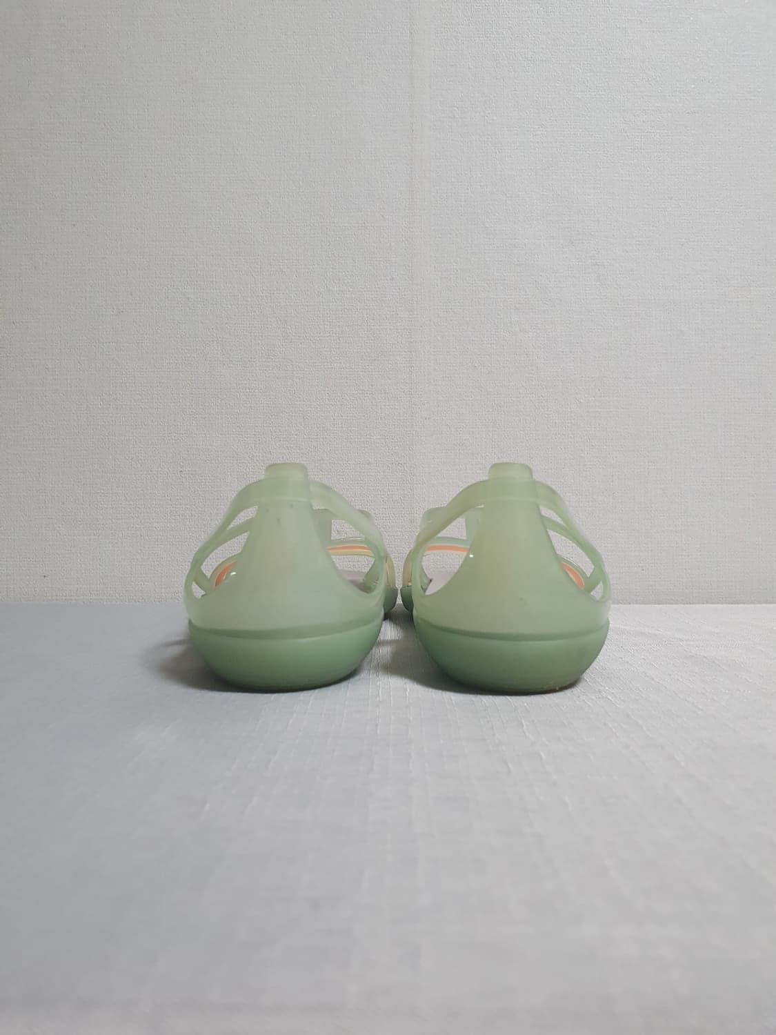 240mm 크록스 이사벨라 샌들 젤리 스트랩 민트 W7 상품이미지5