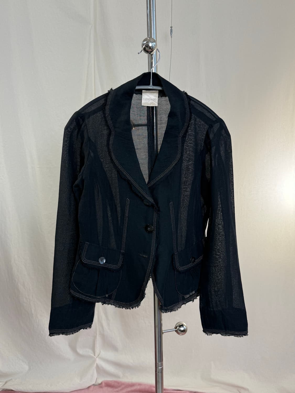 Sutjeso 린넨 스티치 자켓 상품이미지2