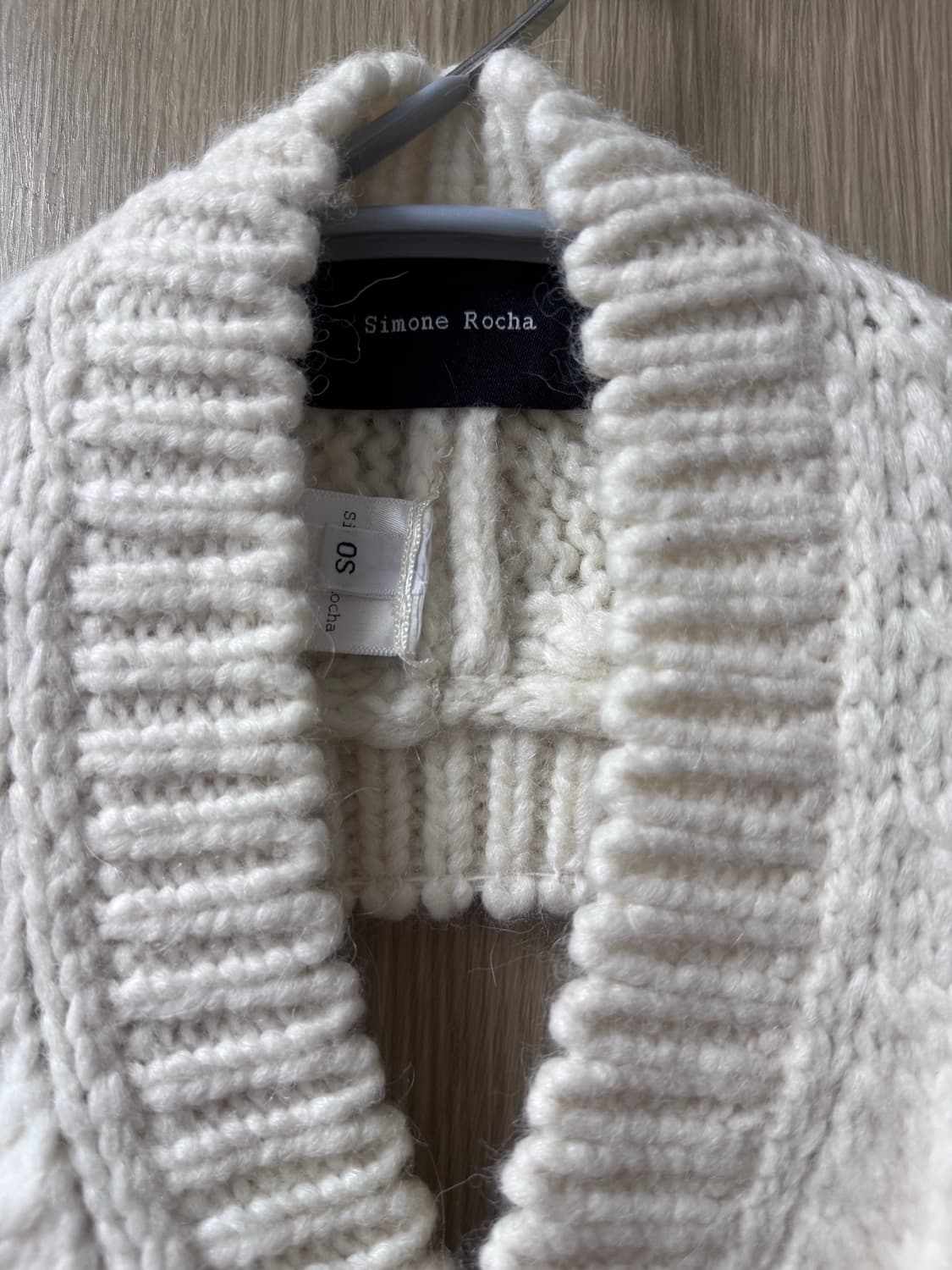 simone rocha 시몬로샤 니트케이프 상품이미지3