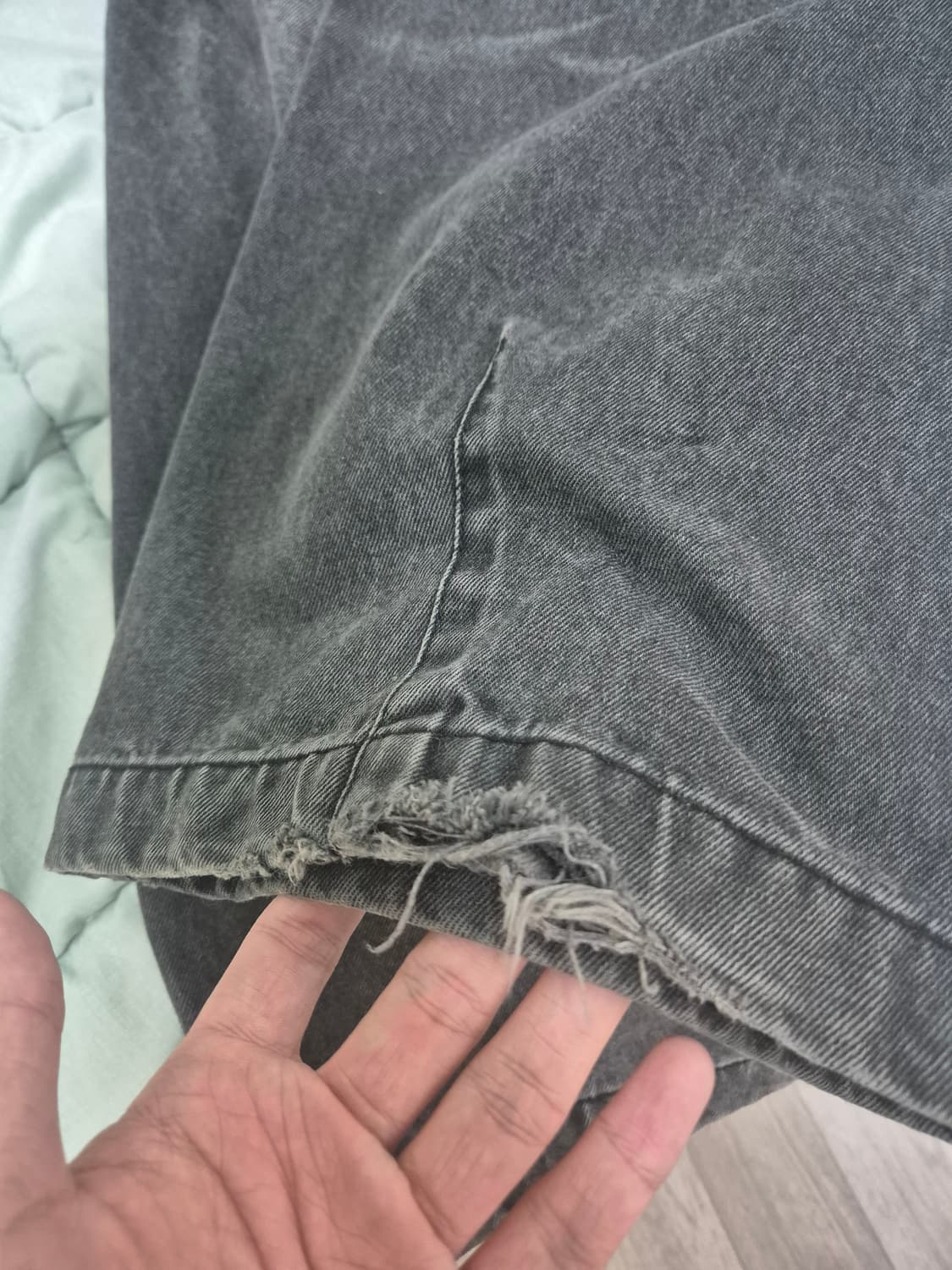 Etce Washed Baggy Jeans 상품이미지4