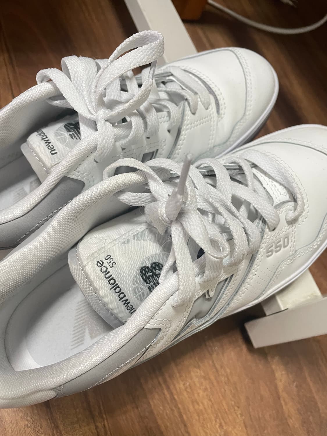 뉴발란스 550 화이트 / 그레이 상품이미지6