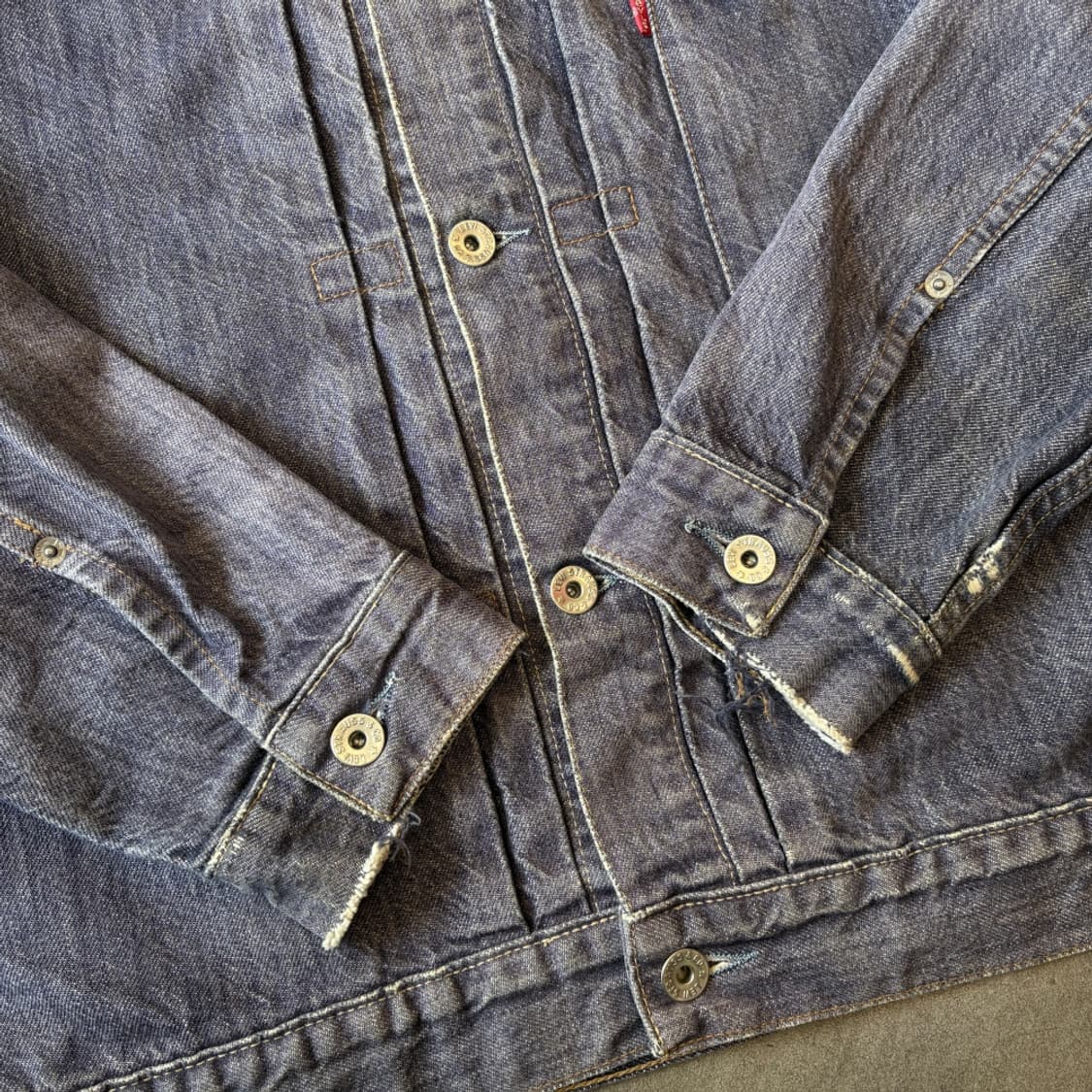 리바이스 정품 70501 04 데님 타입1 자켓  상품이미지5