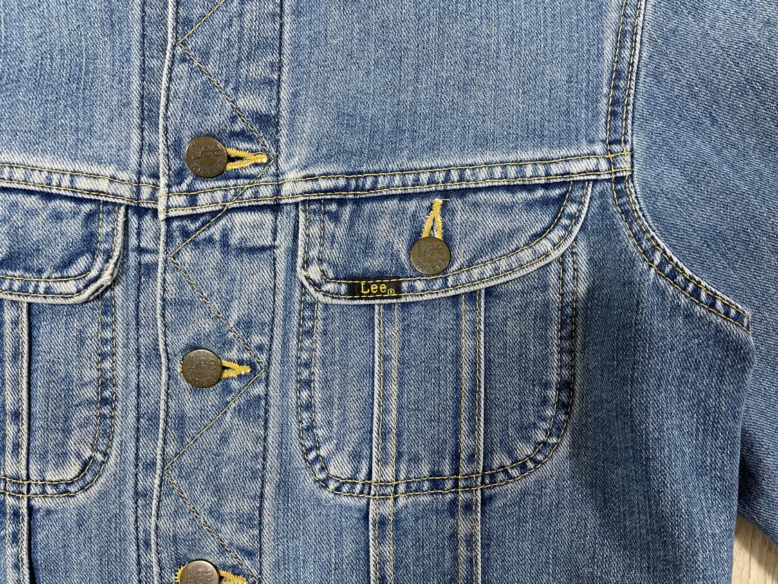95) RRL동일모델 90's Lee 재팬 3rd 워싱 데님자켓(일본제) 상품이미지6