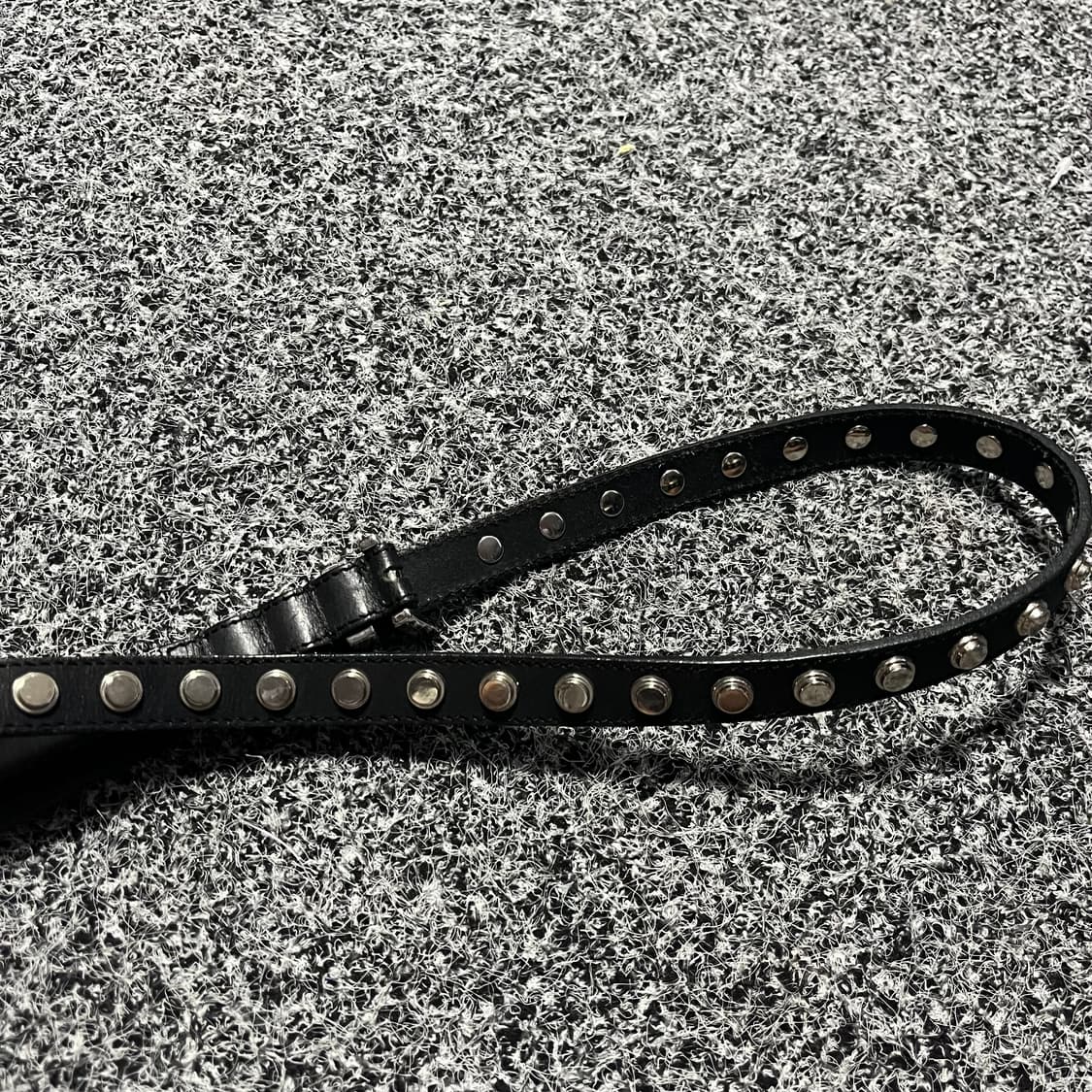 vintage leather belt 소가죽 스터드 벨트 상품이미지5