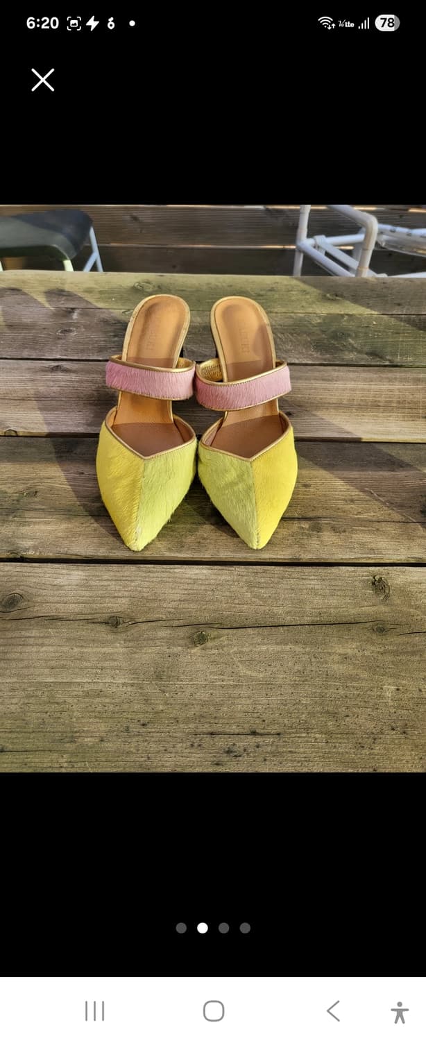 천연송치 뮬 힐 230사이즈 상품이미지2