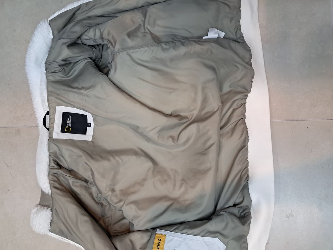 내셔널지오그래픽 뽀글이 후드집업 M (거의새것) 상품이미지3