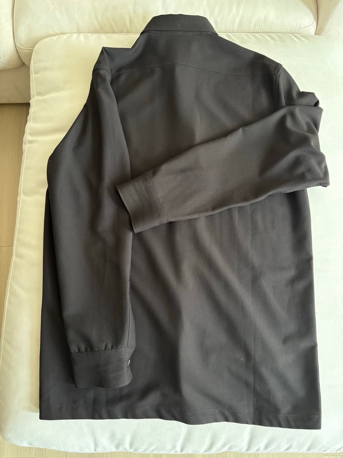 [L] 더로우 zach shirt wool 상품이미지4